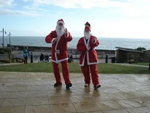 Father Christmas tai chi